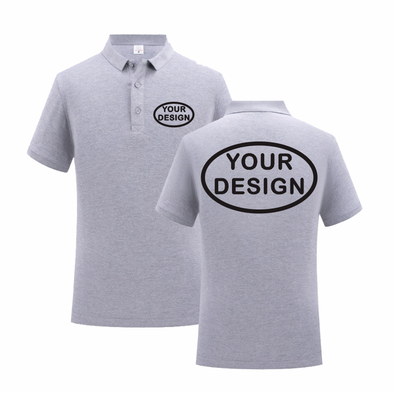 Home Office Logo - Polo d'été en pur coton, Logo