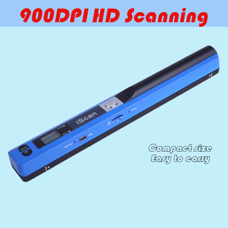 Document Scanner Portable - Scanner portable iScan A4 pour documents,