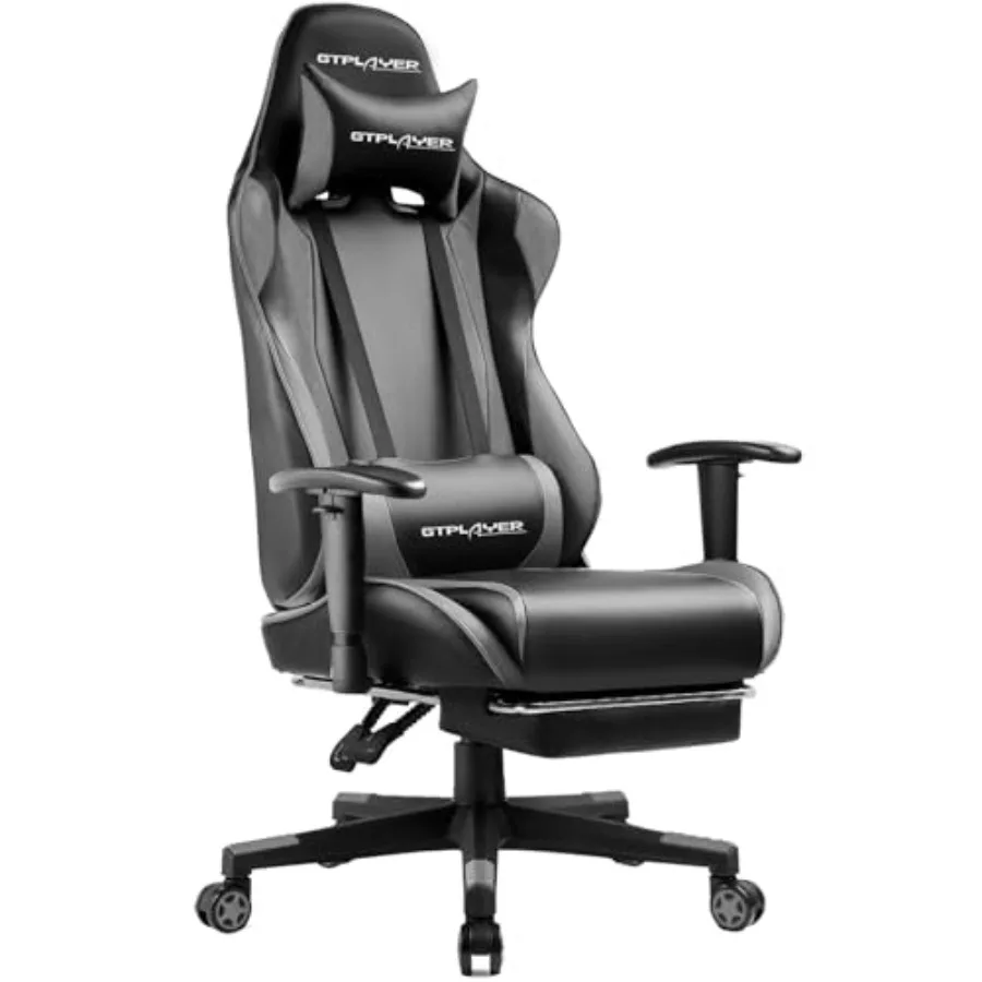 Ergonomic Office Chair - Chaise de jeu avec repose-pieds pour