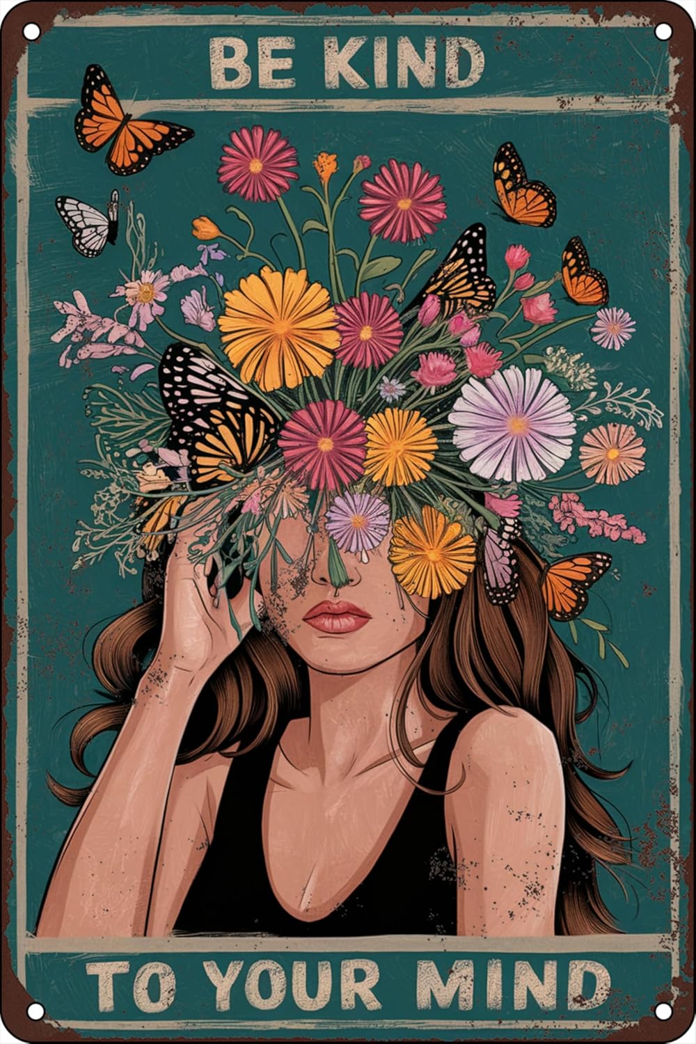 Home Office Room Inspiration - Y1, Be Kind to Your Mind,
