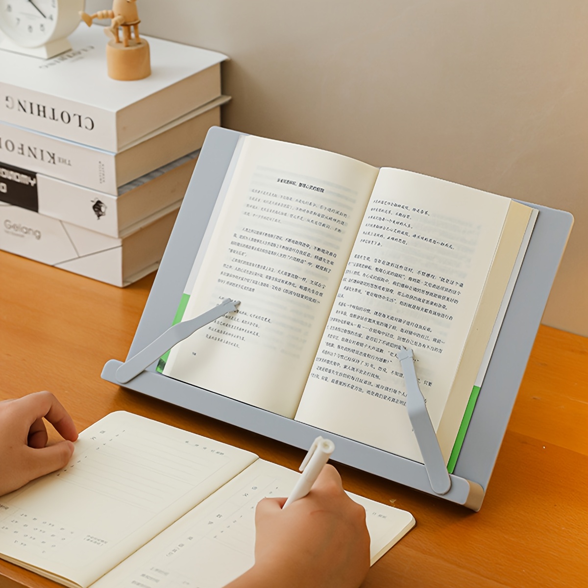 Document Holder Stand - Support de livre pliable réglable sur