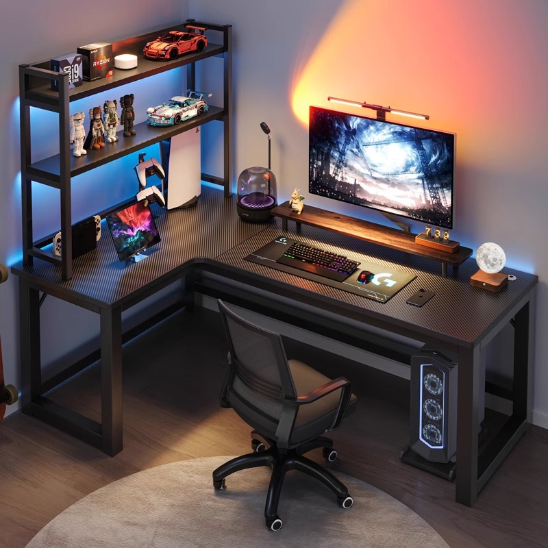 Home Office Work Table - Bureau d'ordinateur Table d'angle maison Table