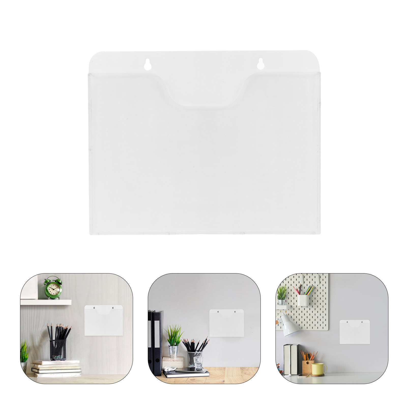 Document Holder Stand - Lot de 2 porte-livres en acrylique