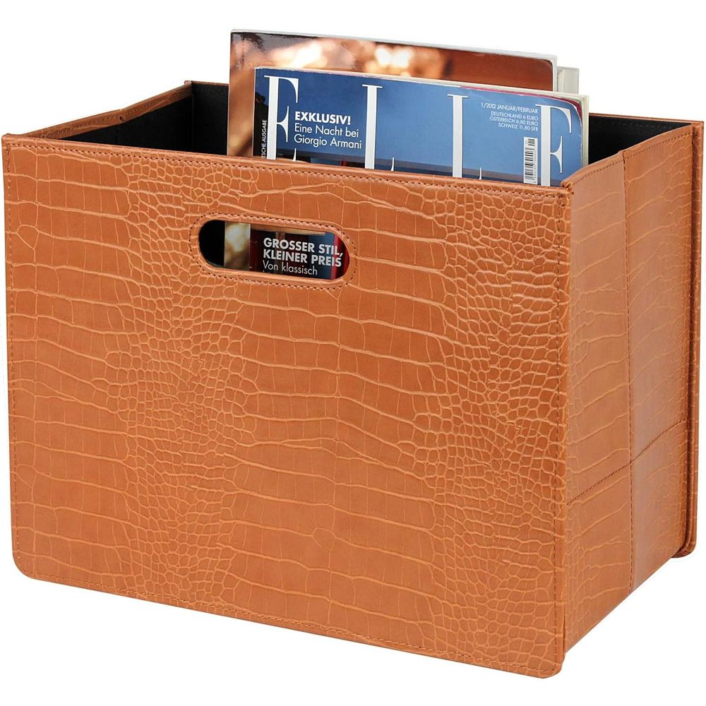 Home Office Or - Organisateur de rangement pour magazines et