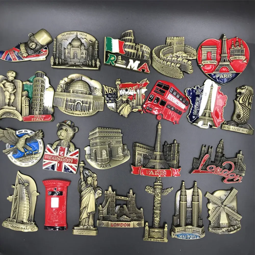 Home Office Dubai - Aimant de réfrigérateur en métal, décoration