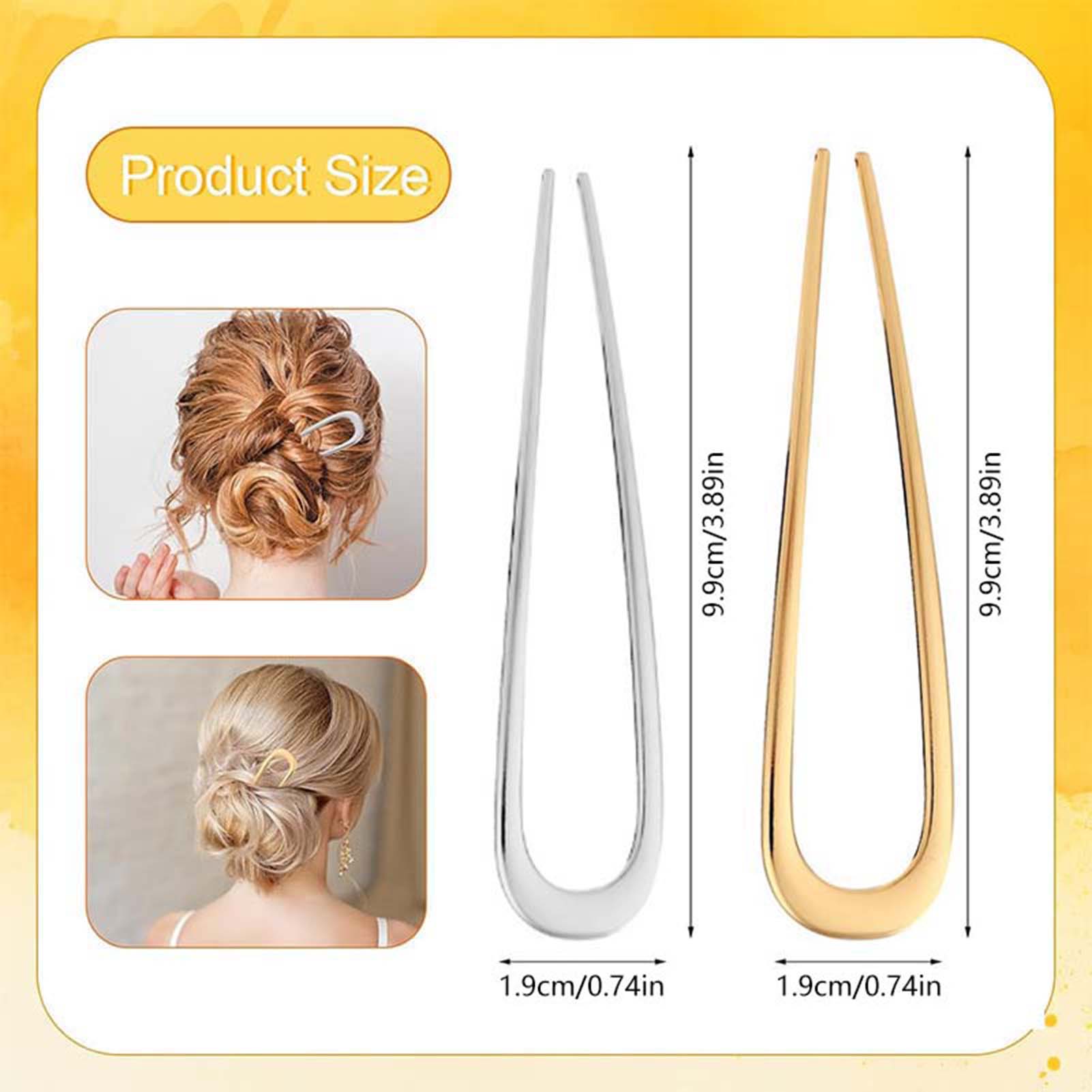 Épingles à cheveux en U de sty - Home Office Or avis et prix