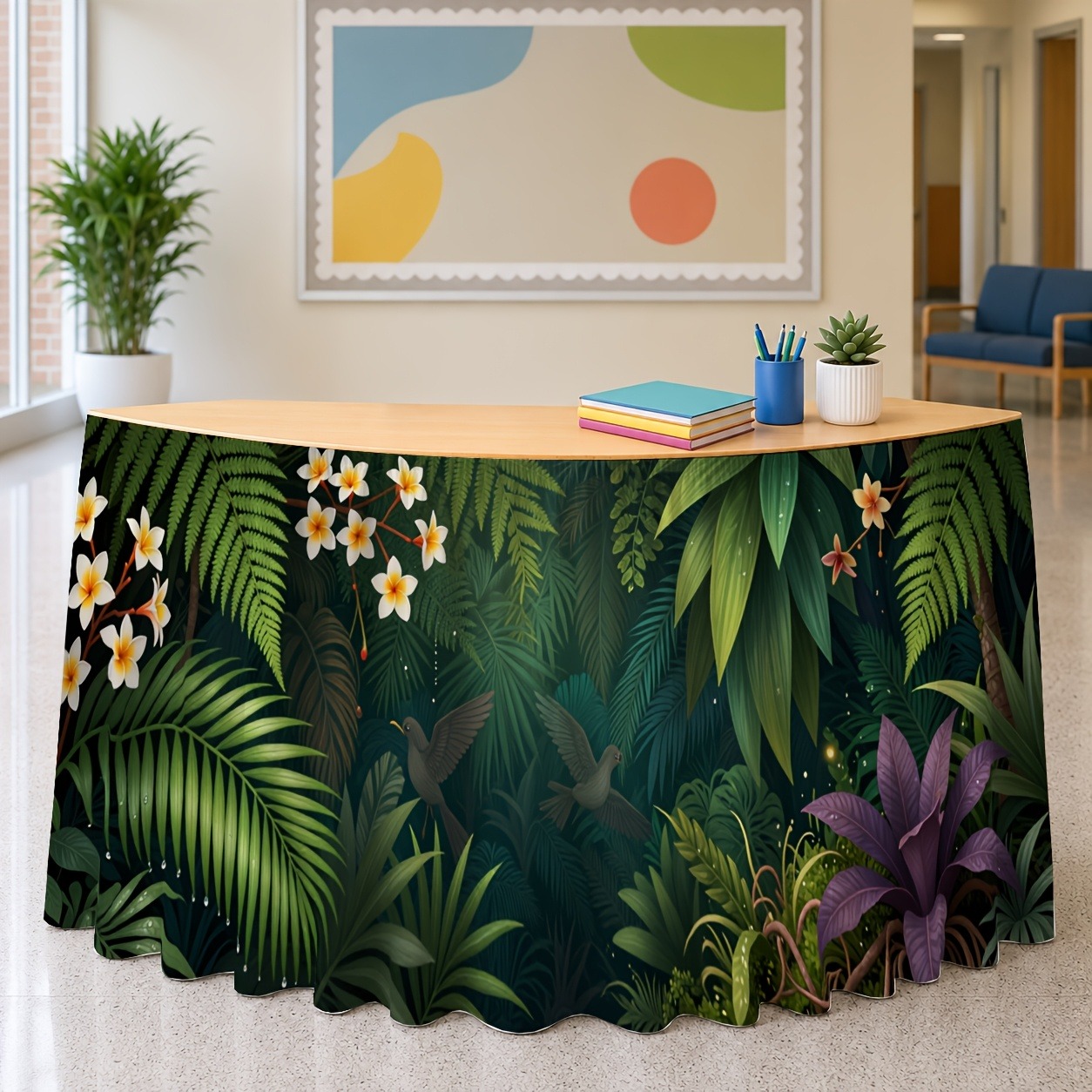 Décorations végétales exotique - Home Office Work Table avis et prix