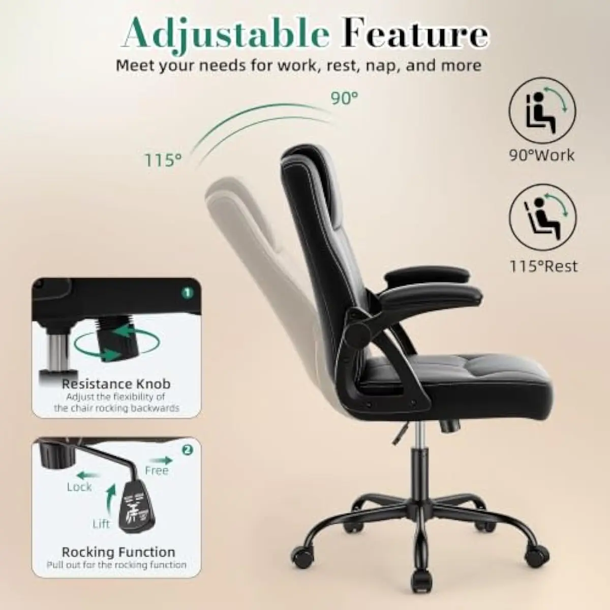 Chaise de bureau ergonomique p - Ergonomic Office Chair avis et prix