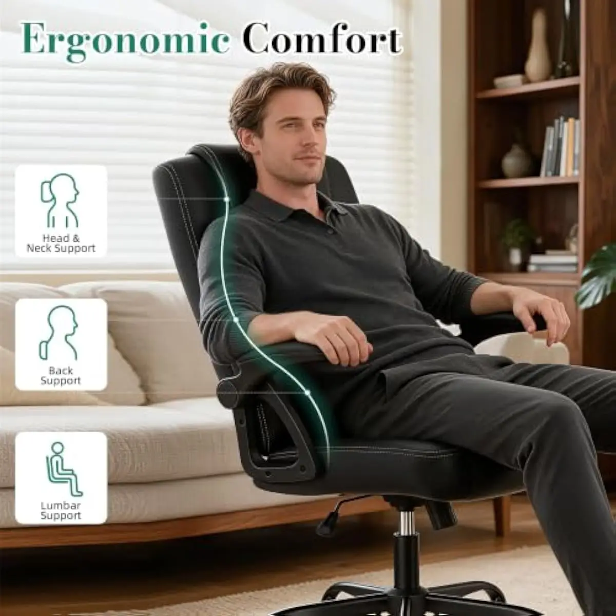Chaise de bureau ergonomique p - Ergonomic Office Chair avis et prix