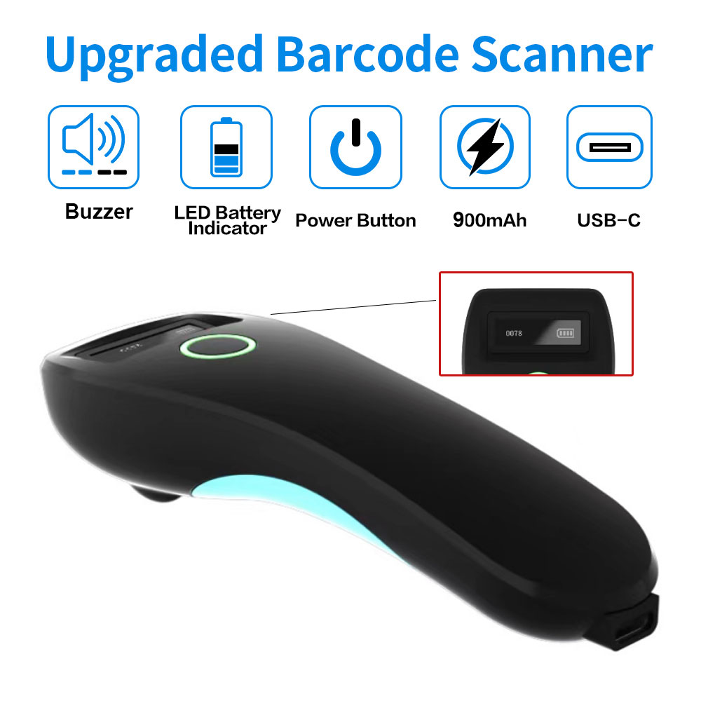 Scanner de codes-barres 2D, Bl - Document Scanner Portable avis et prix