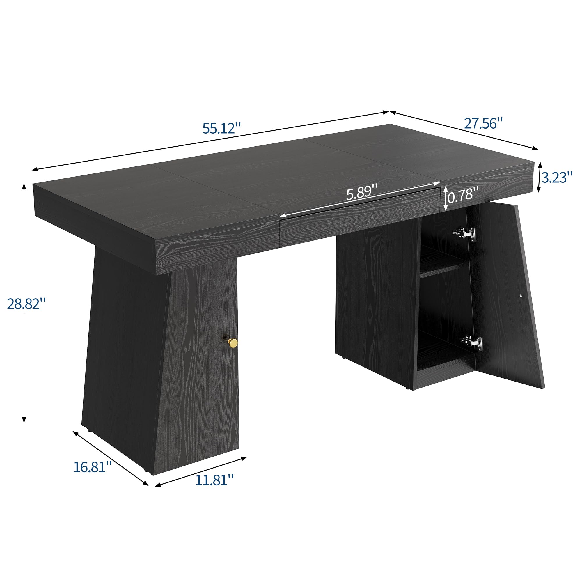 Bureau d'ordinateur de 55 x 27 - Home Office Work Table avis et prix