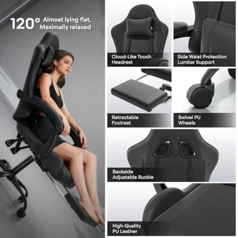 Fauteuil de jeu ergonomique av - Ergonomic Office Chair avis et prix