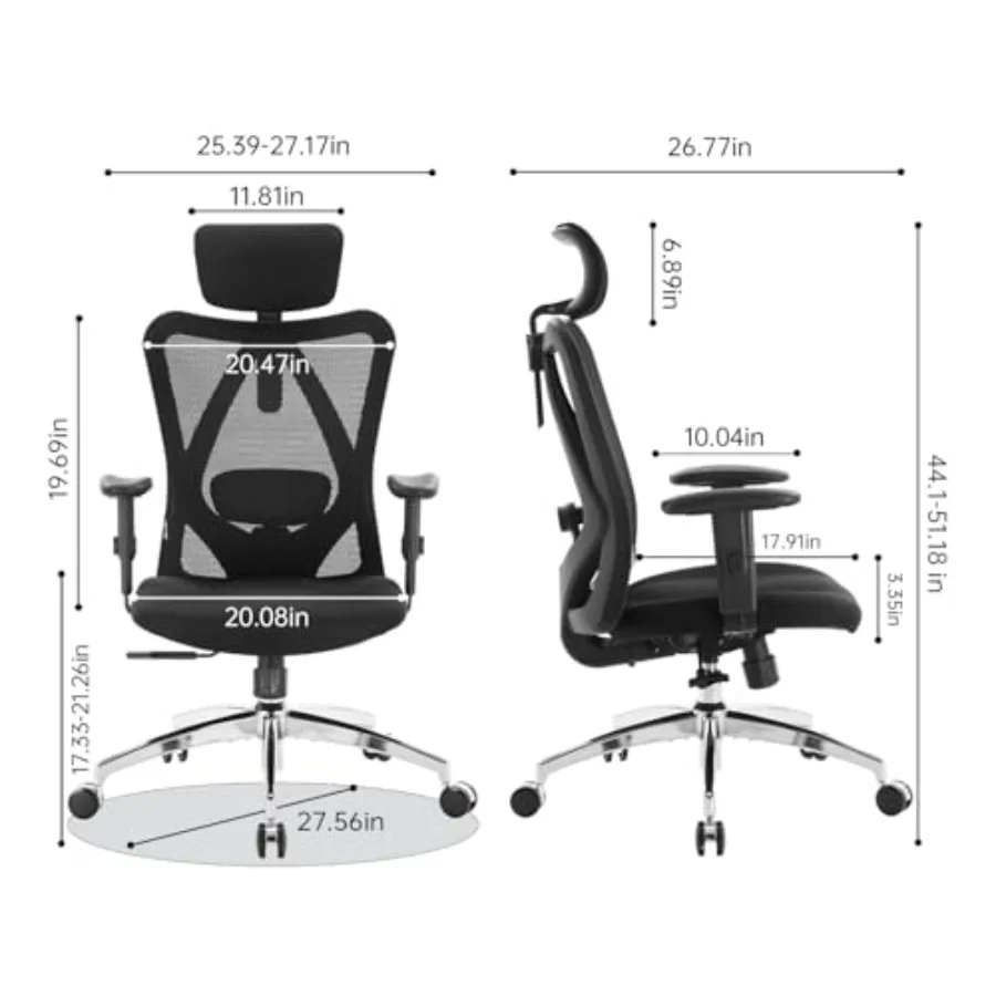 Chaise de bureau ergonomique M - Ergonomic Office Chair avis et prix