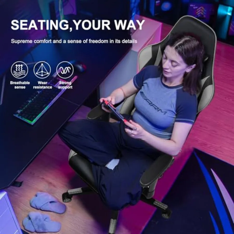 Chaise de jeu avec repose-pied - Ergonomic Office Chair avis et prix