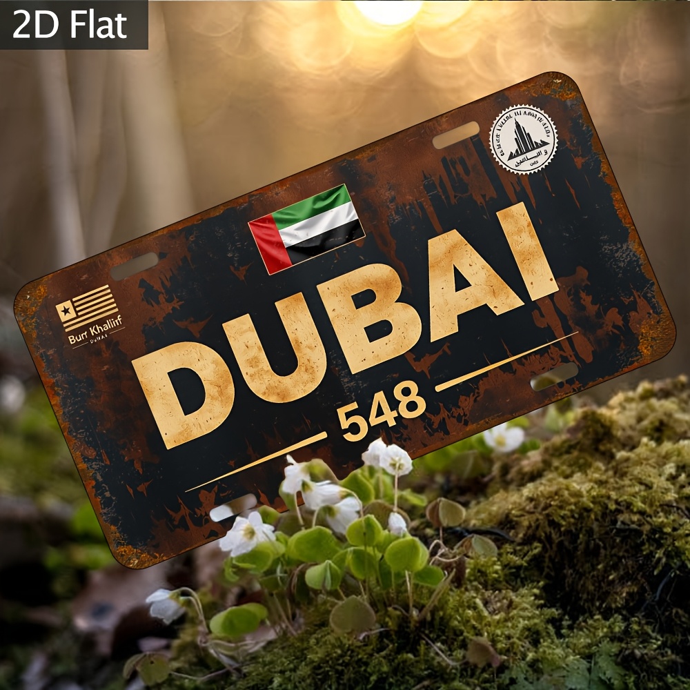 Plaque d'immatriculation indus - Home Office Dubai avis et prix