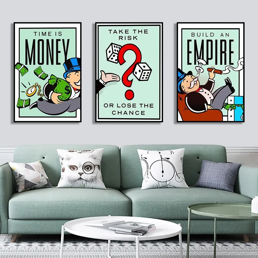 Impression sur toile moderne « - Home Office Or avis et prix