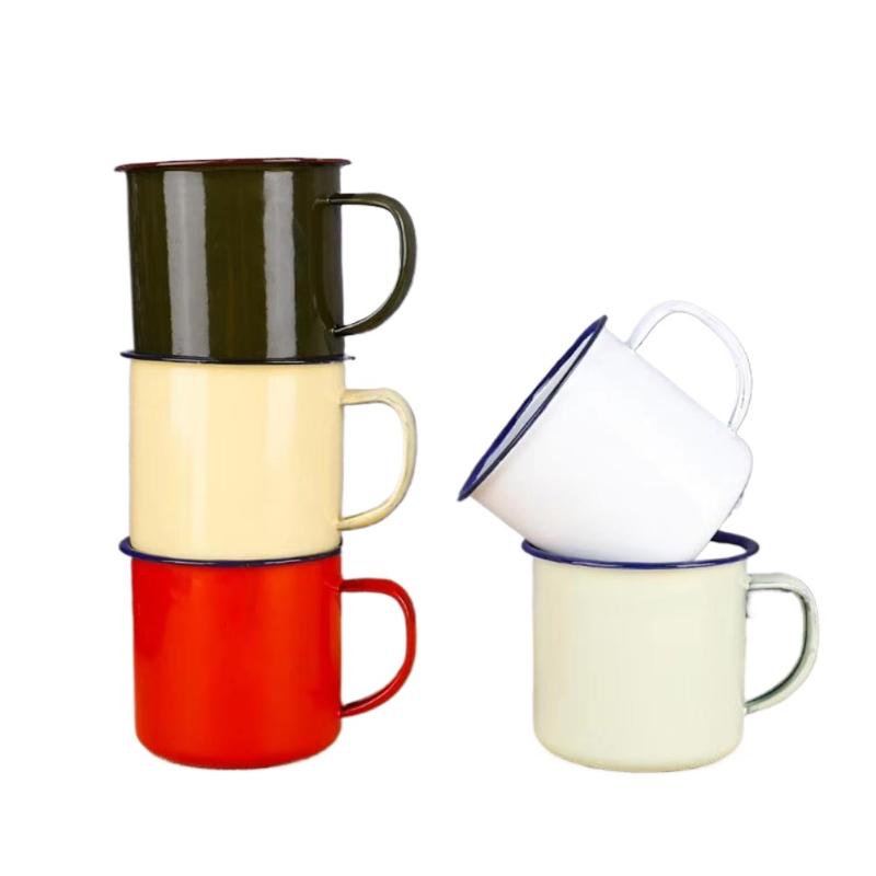 【M】Tasses à boire en émail, pl - Home Office Logo avis et prix