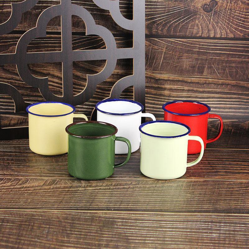 【M】Tasses à boire en émail, pl - Home Office Logo avis et prix