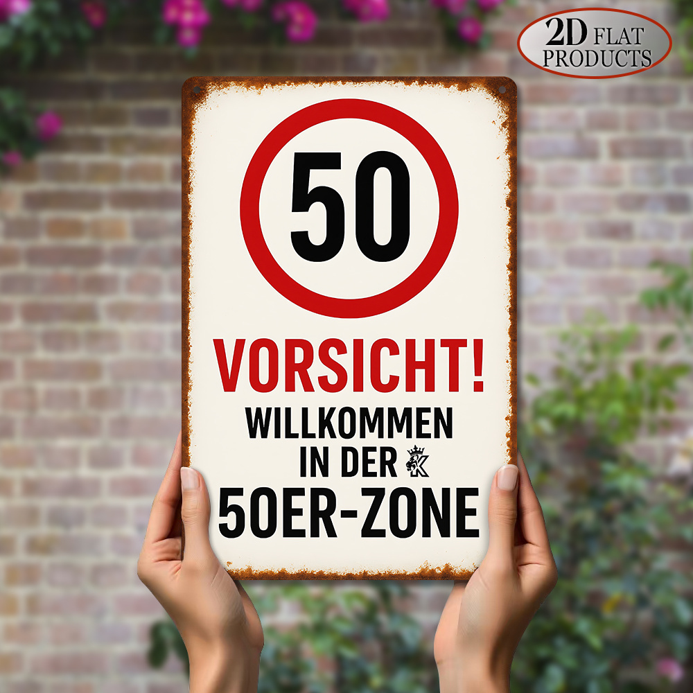Panneau de signalisation allem - Home Office Or avis et prix
