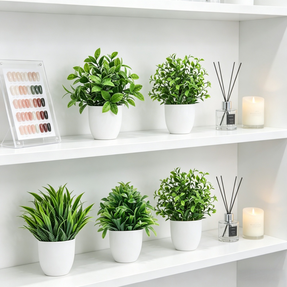 Lot de 4 mini-plantes artifici - Home Office Layout avis et prix