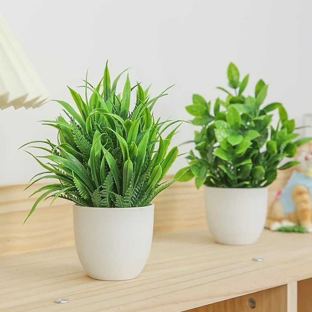 Lot de 4 mini-plantes artifici - Home Office Layout avis et prix