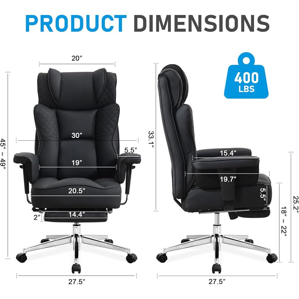 Chaise de bureau ergonomique e - Ergonomic Office Chair avis et prix