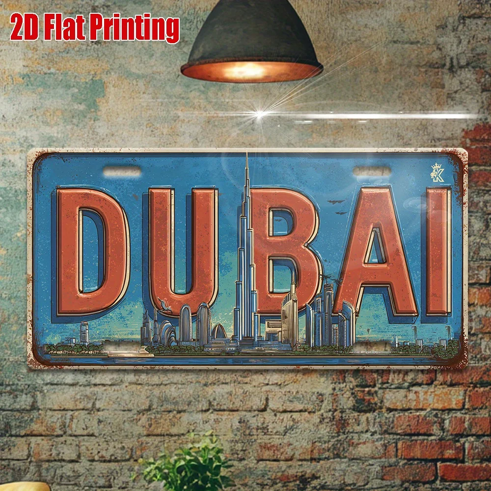 Plaque d'immatriculation vinta - Home Office Dubai avis et prix