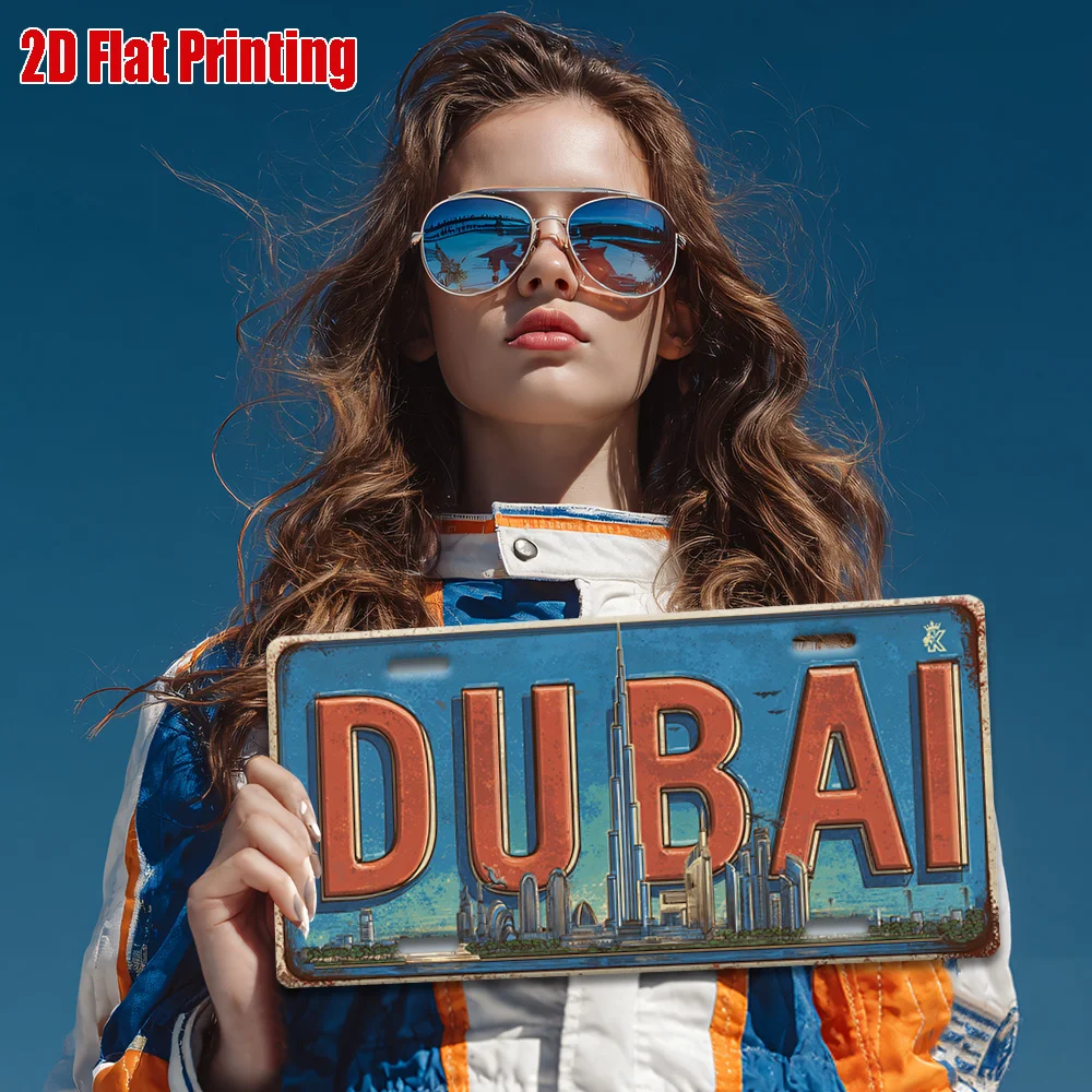 Plaque d'immatriculation vinta - Home Office Dubai avis et prix